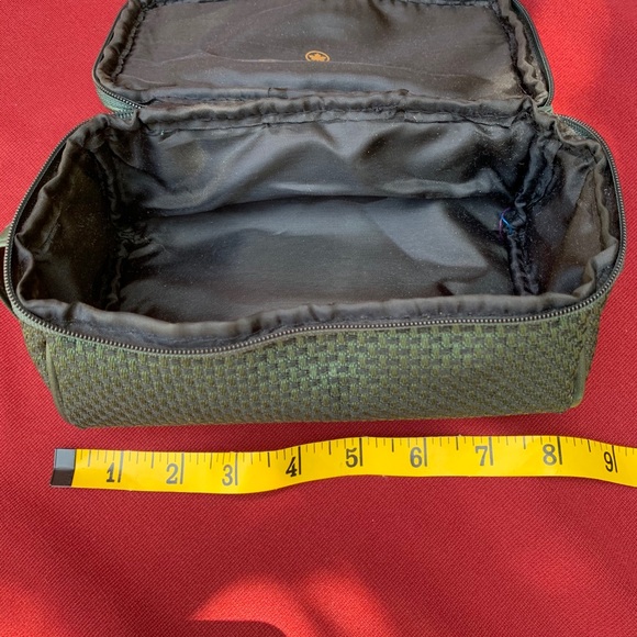 Air Canada Empty Amenity Bag Green Tweed - Picture 5 of 8